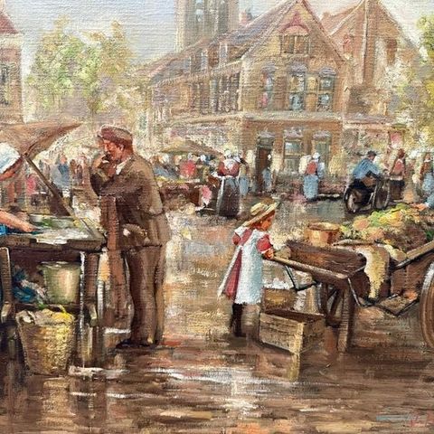 Jan Hovener (1936-2021) - Grote Markt