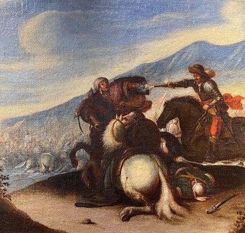 Attributed to Juan Bautista de Toledo (1611-1665) - Battle of Lepanto