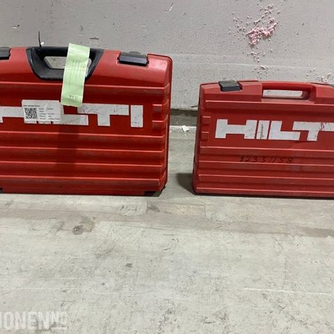 HILTI VERKTØYPAKKE - TE 700AVR MEISELHAMMER OG DX460 BOLTEPISTOL, avsluttes 10.0