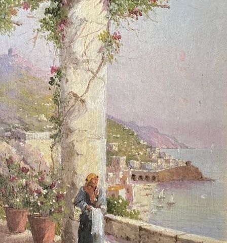 Ettore Gianni (XIX-XX) - Amalfi