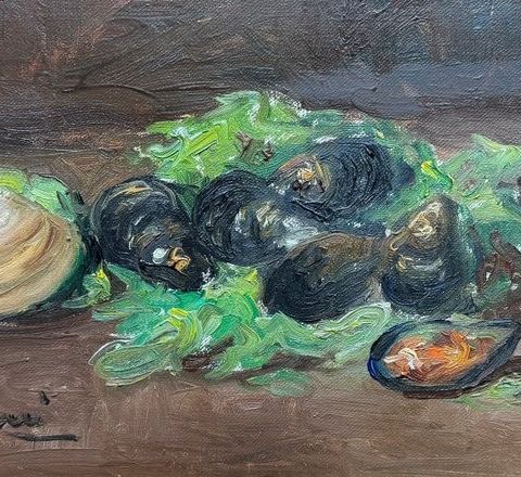 Raffaele Pucci (1917-1996) - Composizione di Frutti di mare