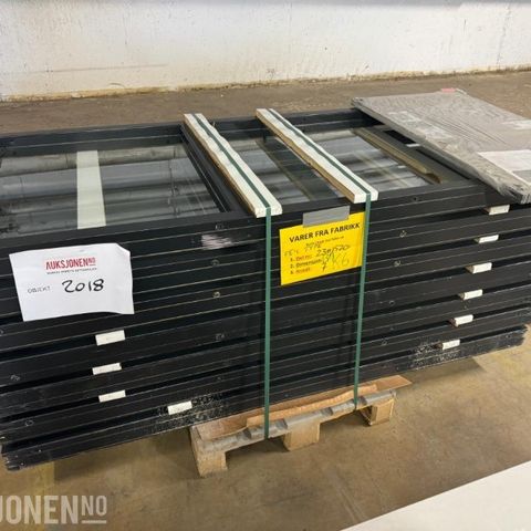 7 STK NORDAN VINDUER 988MMX2088MM, avsluttes 08.09