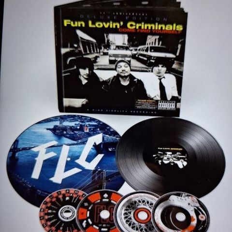 Fun Lovin' Criminals - 20th anniversary deluxe edition boxset 'Come Find Yoursel