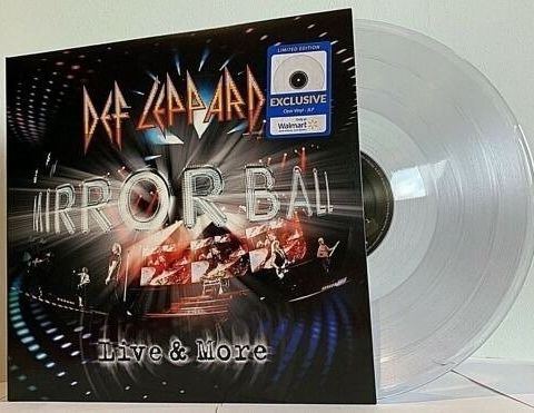 Def Leppard  3 LP Set " Mirror Ball - Live & More " - Very Limited Exclusive USA