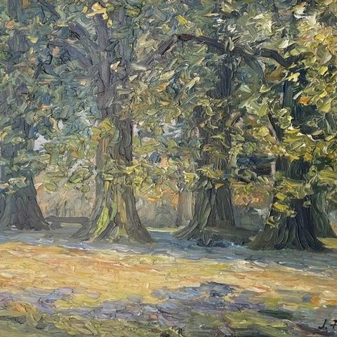 Jules Postel (1867-1955) - Boslandschap