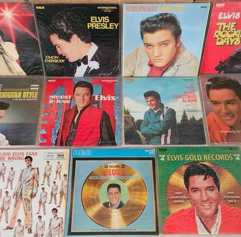 Elvis Presley - Album Collection 11x - Vinylplate - 1960