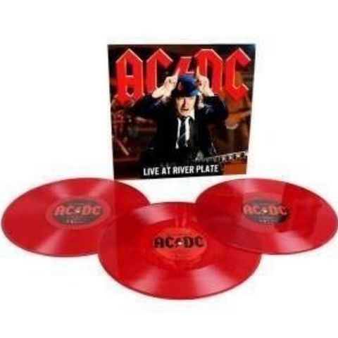 AC/DC - Live At River Plate - Set of 3 red records - Vinylplate - 2012