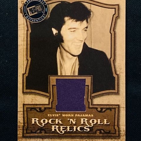 2007 Press Pass - Elvis Presley - Owned & Pajamas - Trading Card - Samlekort - B