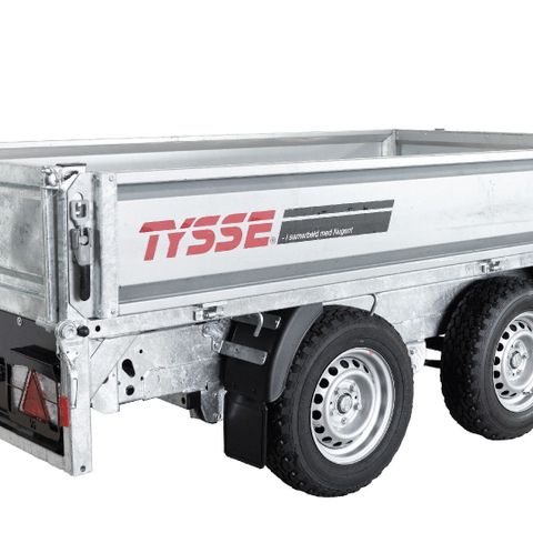 Tilhenger Tipphenger Tysse 6802 XTREME, Boggi