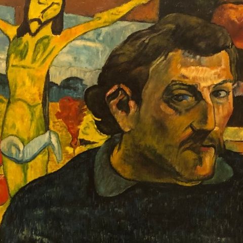 Jean Balagué (1933-2020), D'après Paul Gauguin - Autoportrait avec Le Christe Ja