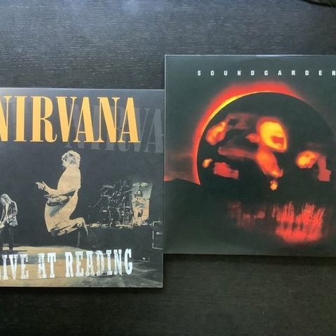 Nirvana, Soundgarden - Live at Reading, Superunknown - Flere titler - Vinylplate