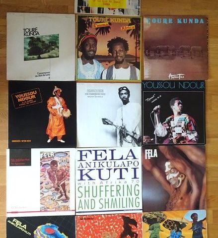 Féla Kuti, Youssou 'N Dour, Toure Kunda - Vinylplate - 1980