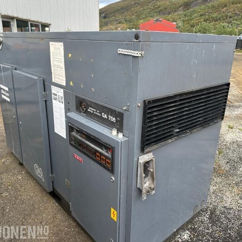 ATLAS COPCO AGGREGAT GA708, avsluttes 22.09