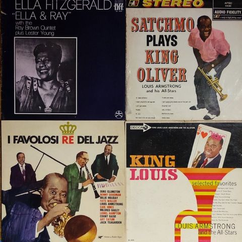 Ella Fitzgerald, Louis Armstrong - Satchmo Plays King Oliver / Ella & Ray / King