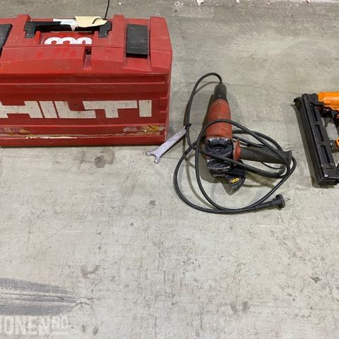 HILTI-PAKKE + VERKTØY, avsluttes 11.09