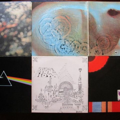 Pink Floyd - The Dark Side of the Moon - Obscured by Clouds (UK) - The Final Cut