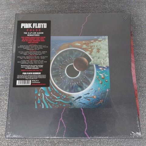 Pink Floyd - P.U.L.S.E - 4 x albums - LP-boks sett - 4-LP BOKSSETT, Livealbum, R