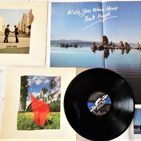 Pink Floyd - Wish You Were Here / Japanese Pressing Of A Legend - LP - Japansk t