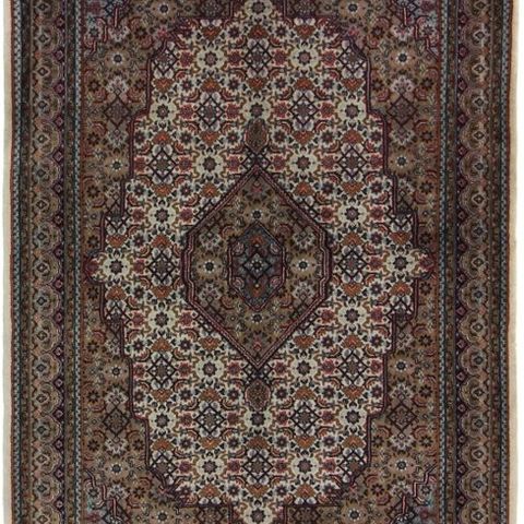 Indo Tabriz Mahi toppkvalitet Så god som ny - Teppe - 201 cm - 147 cm