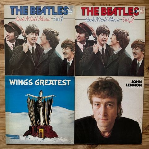 Beatles - 4 great Beatles Albums  in nm condition [UK pressings] - Flere titler 