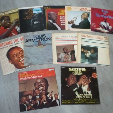 A survey of the music of Louis Armstrong in 11 great albums. Studio and live alb