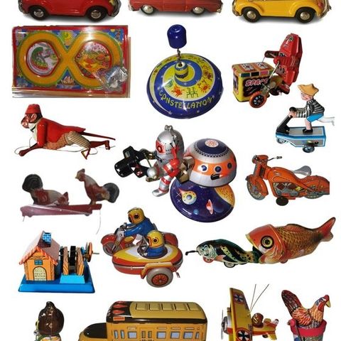 Various  - Tinnleke Collection Of 18 Tin Toys - Great Opportunity For Collectors