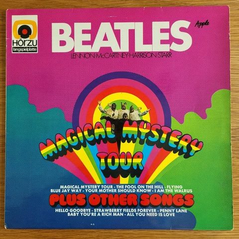 Beatles - Magical Mystery Tour [German Hör Zu pressing] - LP - 1973