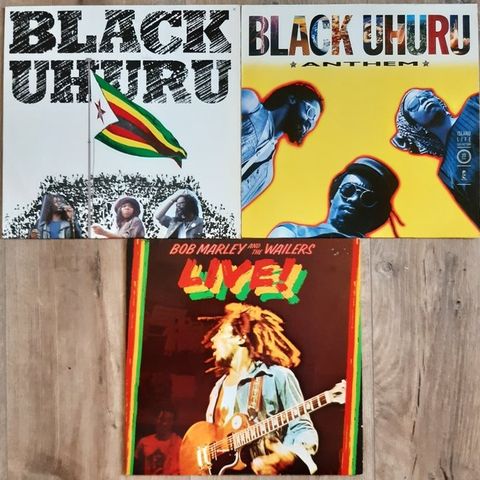 Black Uhuru, Bob Marley & the Wailers - Black Uhuru / Anthem / Live! - Flere tit