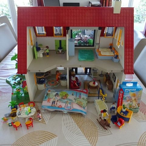 Playmobil - 4279 + - Playmobil Villa Gemeubeld - 2000-2010