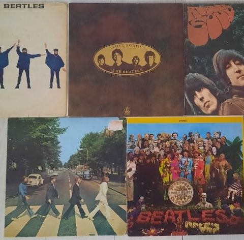 Beatles - 5 Famous Beatles vinyl albums ! - Flere titler - Vinylplate - 1965