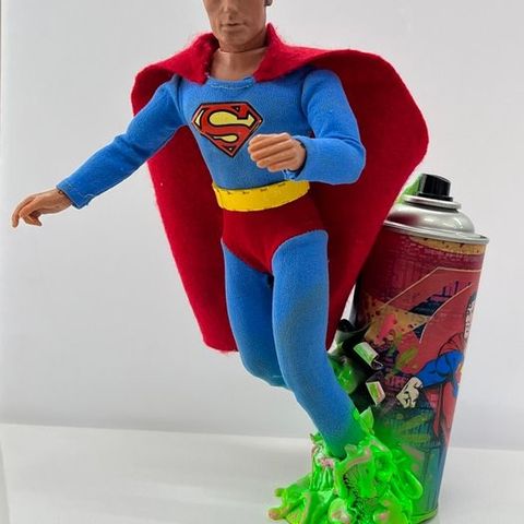 Alvin Silvrants (1979) - Statue, Superman 1977 Mego 12 inch - Toy Art Statue - 3