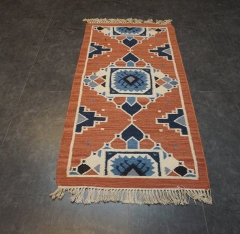 Indisk Kilim - Teppe - 140 cm - 72 cm