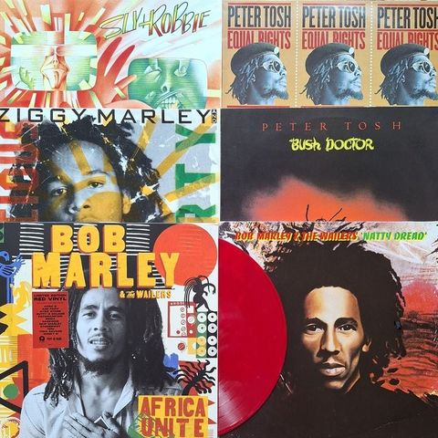 Bob Marley & the Wailers, Peter Tosh, Ziggy Marley, Sly & Robbie - Flere artiser