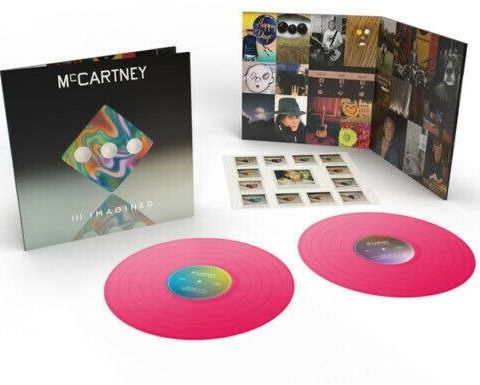 Paul McCartney - paul mc cartney imagined pink vinyl limited edition only 2500 -