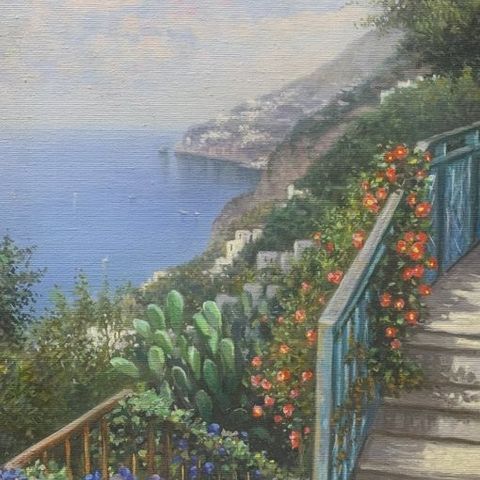 Alessandro Borriello (1965) - Fiori in Costiera