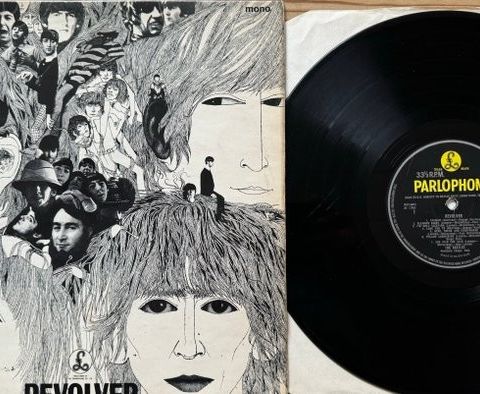 Beatles - Revolver [1966 UK Mono pressing] - LP - Mono - 1966