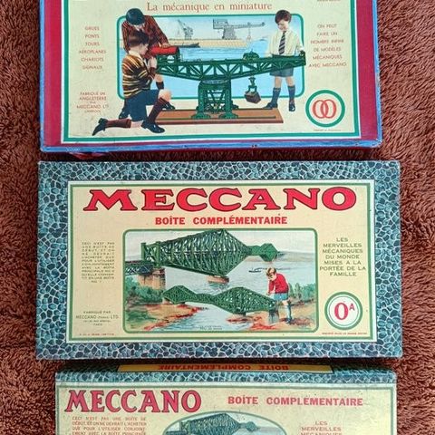 Meccano - Leketøy Model Engineering & Constructional Toys - Collection Of Boxed 