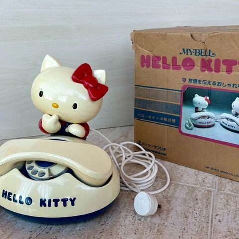 Sanrio - Leketøy My-Belle Hello Kitty Telephone - 1970–1980 - Japan