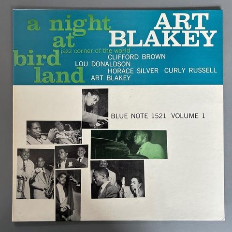 Art Blakey - A Night At Birdland Volume 1  - 1 x album - LP-album (frittstående 