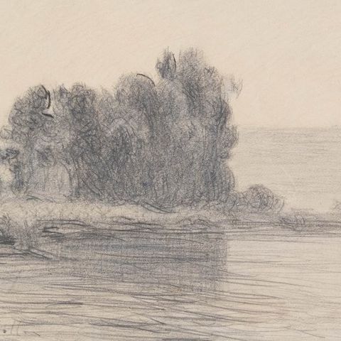 Joseph Delattre (1858-1912) - La pointe de l'île