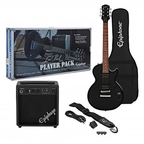 Epiphone Les Paul Player Pack EB Ebony