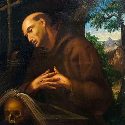 Spanish School (XVIII-XIX) - The Stigmata of St. Francis