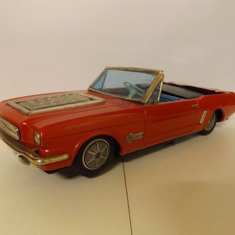 Yonezawa  - Leke-kjøretøy - Japanese Tinplate & Battery Operated Ford Mustang Co