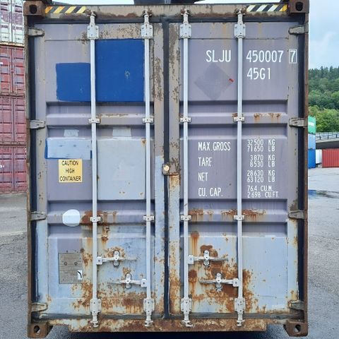 Brukt 40' container high cube