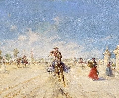 José María Sacanell (1851-?) - Feria de Sevilla