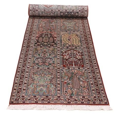 Fin Kashmir Silk Rug Runner - Flisdesign - Løper - 274 cm - 79 cm