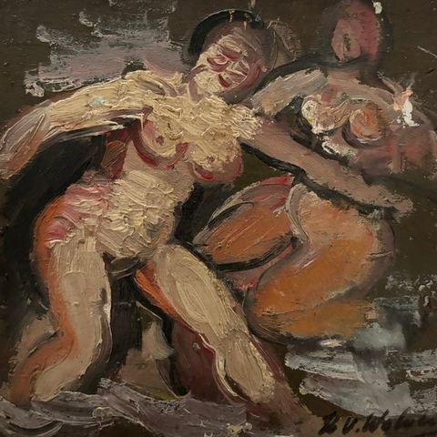 Henri-Victor Wolvens (1896-1977) - Two nudes