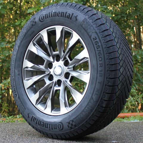 18" Dekk/felgpakke til Toyota Hilux og Landcruiser, fra 14990,- komplett!