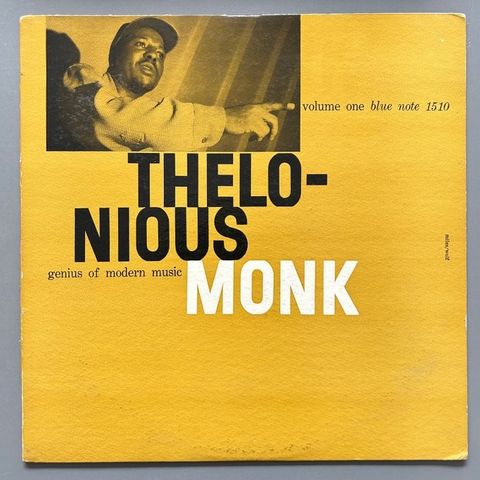 Thelonious Monk - Genius Of Modern Music Volume One (NY23) - Vinylplate singel -