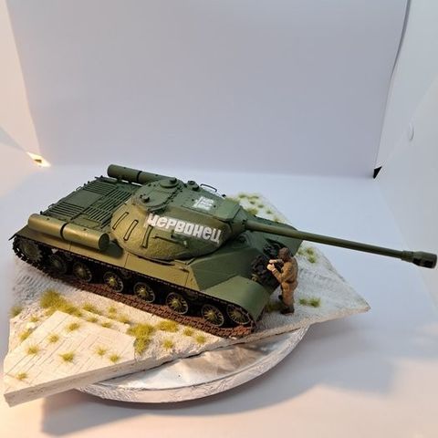 Tamiya & Italeri 1:35 - Modell av militært kjøretøy  (2) - Tamiya Big Green IS 3